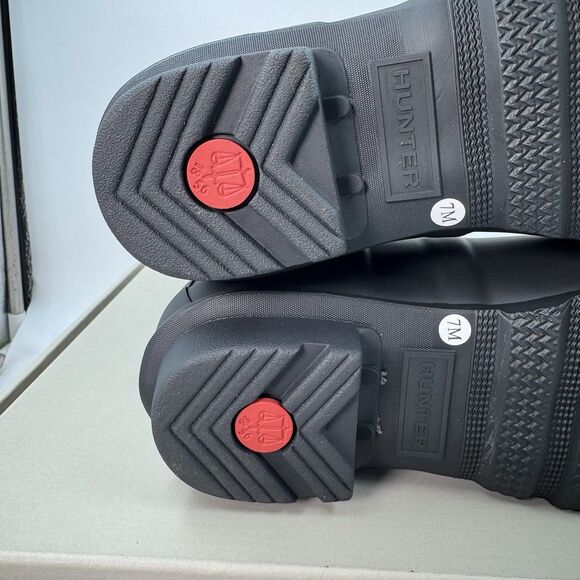 Hunter Women's Original Short Boot Black Matte US 7 Waterproof, Rain Boot New - Picture 9 of 16